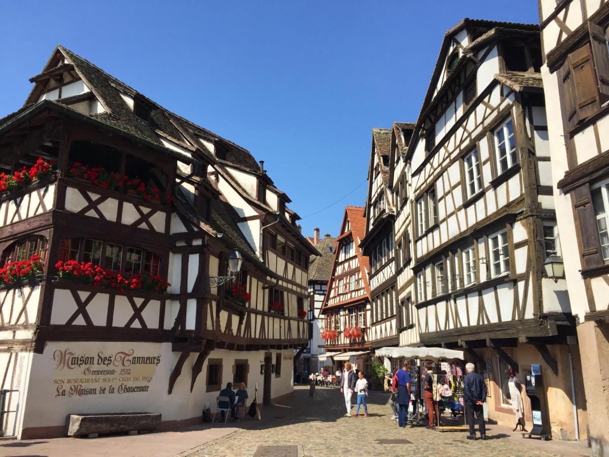 Ferienwohnung Le Cocon Petite France Straßburg Exterior foto