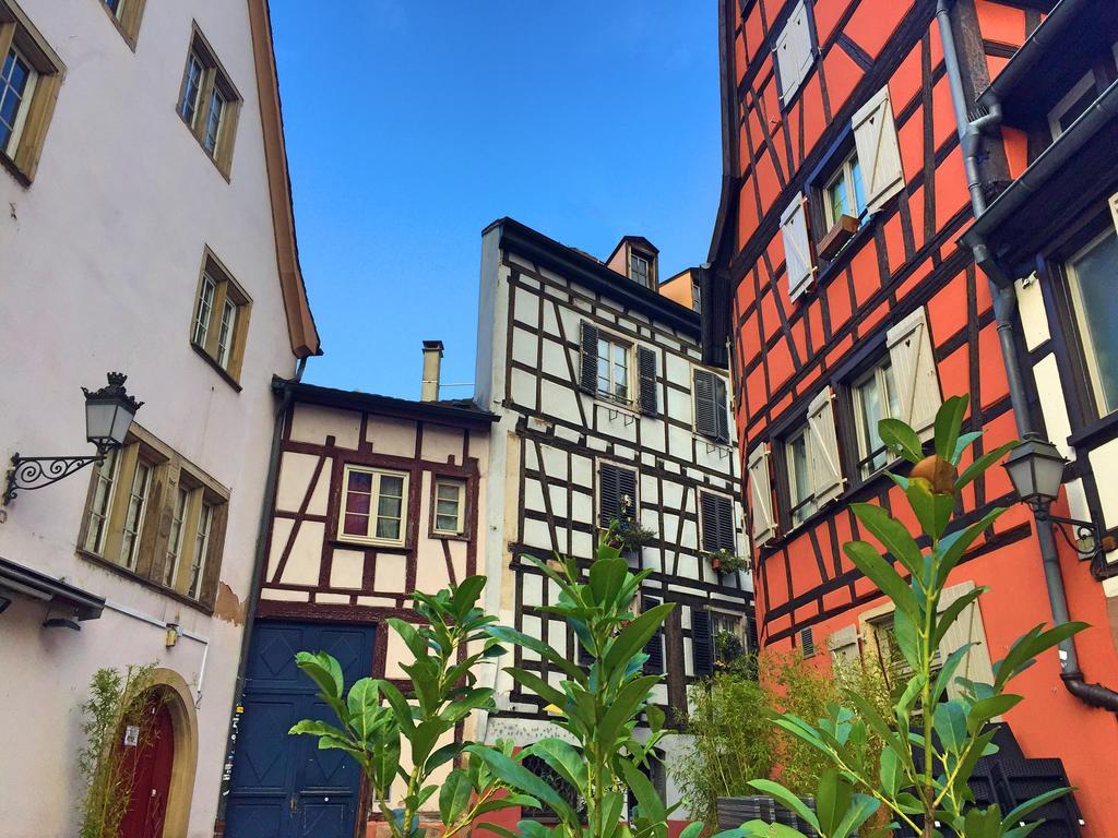 Ferienwohnung Le Cocon Petite France Straßburg Exterior foto